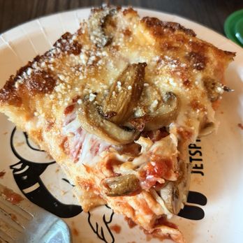 Jet's Pizza - Mushroom 8-corner pizza - Pizza Near Me - Wheat Ridge, Colorado Jet's Pizza - Mushroom 8-corner pizza - Pizza Near Me - Wheat Ridge, Colorado