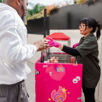 Pink Taquiza - Brand Activation for Tinder
Churro Cart
we brand our Churro cart and grilled - Caterers Near Me - Los Angeles, California Pink Taquiza - Brand Activation for Tinder
Churro Cart
we brand our Churro cart and grilled - Caterers Near Me - Los Angeles, California