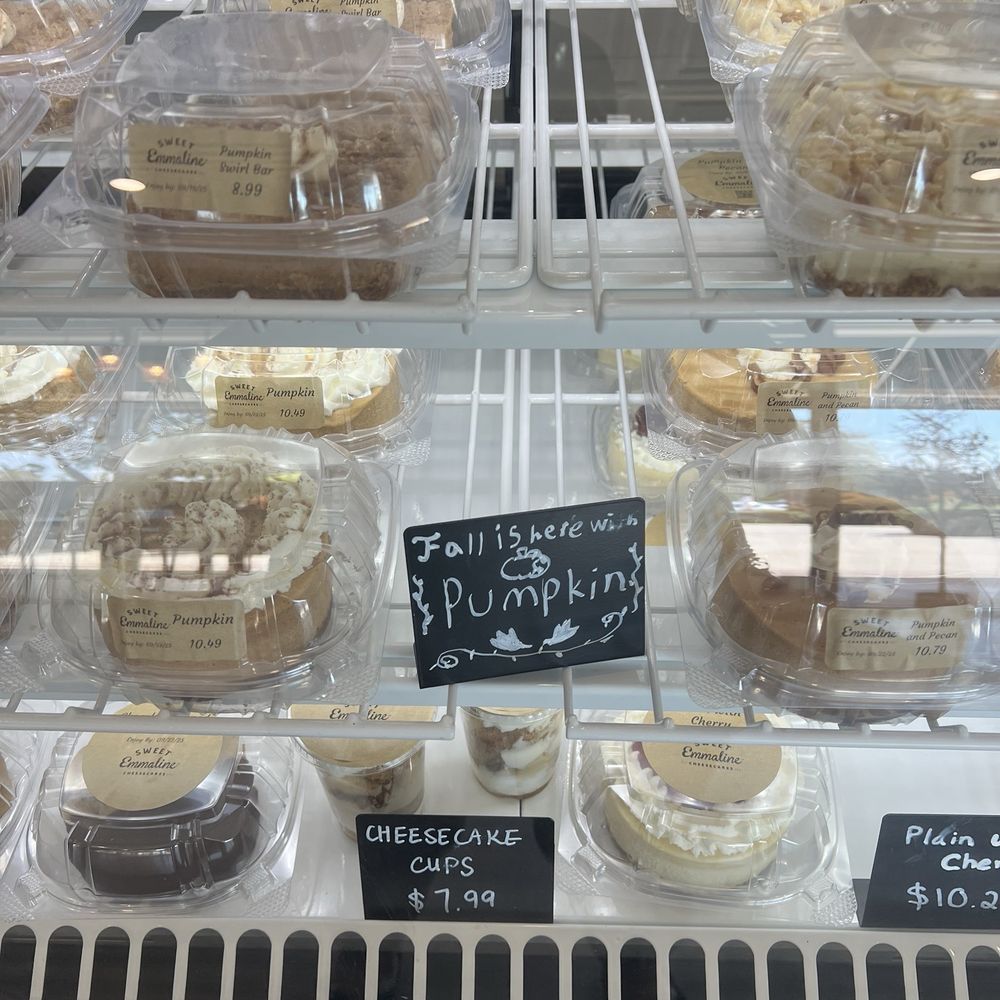Sweet Emmaline Cheesecakes - Dessert case - Desserts Near Me - Jacksonville, Florida Sweet Emmaline Cheesecakes - Dessert case - Desserts Near Me - Jacksonville, Florida