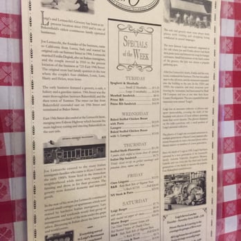 Luigi's - Italian Near Me - Bakersfield, California