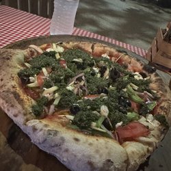 Pizza Venezia - Don't remember the name but personal pizza with pesto and all the veggies