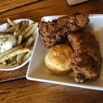 Salty Sow - Rosemary chicken with duck fat fries - American Near Me - Austin, Texas
