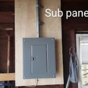 Ponder Electric - Sub panel in garage - Electricians Near Me - Blacklick, Ohio Ponder Electric - Sub panel in garage - Electricians Near Me - Blacklick, Ohio