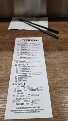Menu photo 1 Ramen Hashi Las Vegas, NV Menu photo 1 Ramen Hashi Las Vegas, NV