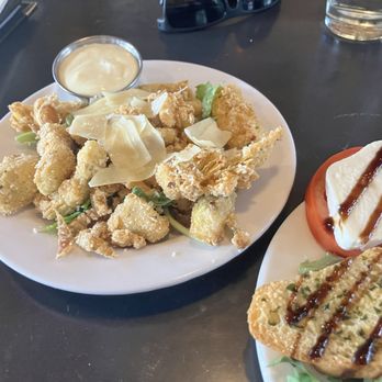 Sauce on the Blue - Caprese salad and Fried Artichoke - Pizza Near Me - Silverthorne, Colorado
