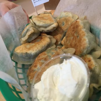 Baba's Pierogies - Spinach & feta - Modern European Near Me - Brooklyn, New York