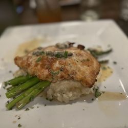 JTK Cuisine & Cocktails - Chicken Piccata over risotto