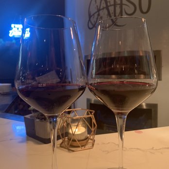 Ahso Restaurant - Wine pairing with the steak - New American Near Me - Brambleton, Virginia