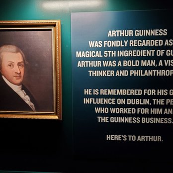 Guinness Storehouse - Back in the day they tried to put him out of business but in the end Guinness employs 10,000's of people. - Breweries Near Me - Dublin, D Guinness Storehouse - Back in the day they tried to put him out of business but in the end Guinness employs 10,000's of people. - Breweries Near Me - Dublin, D