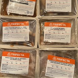 Trifecta - Very little variety in food flavors.