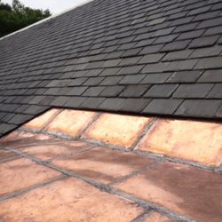 L & B Roofing - Soldered copper panels on a flat roof