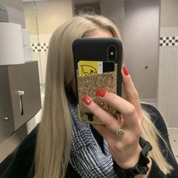 Full head of blonde highlights with ashy toner. Full head of blonde highlights with ashy toner.