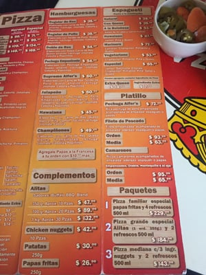 Menu photo 2 Alfers Pizza Nochistlán de Mejía, ZAC