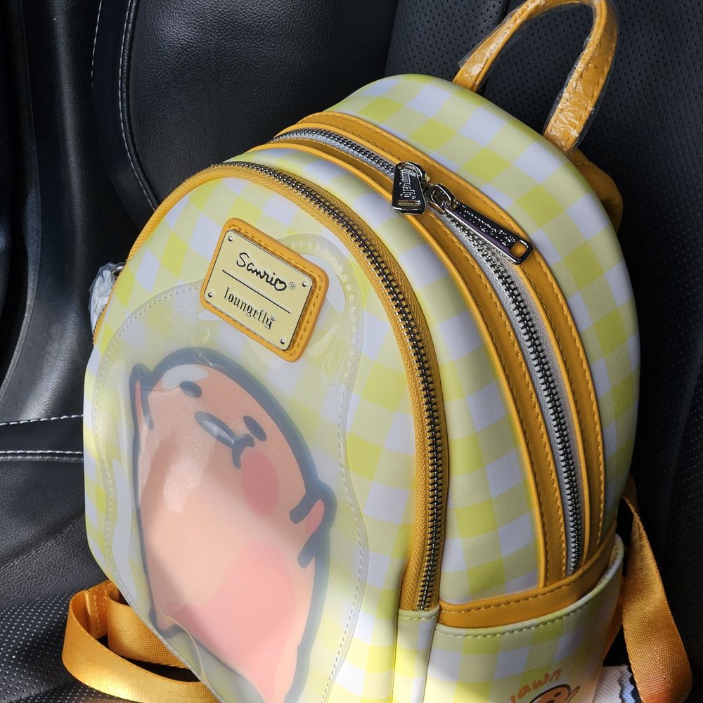Gudetama bag secured