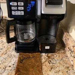 Barnwell State Park - Combo coffee make and complimentary coffee pack