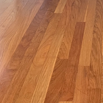 Victory Floors and Construction - Oak floors (after) Where is the area that needed boards replaced? You can't tell (it's right next to the white bookcase). Pure artistry - Flooring Near Me - Los Angeles, California