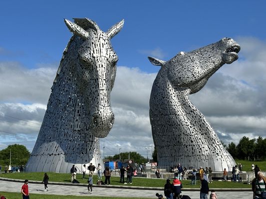 The Kelpies by null