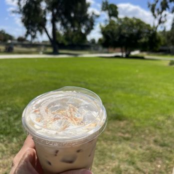 Roaming Glory Coffee - Coconut Cream Latte - Coffee & Tea Near Me - Fullerton , California Roaming Glory Coffee - Coconut Cream Latte - Coffee & Tea Near Me - Fullerton , California