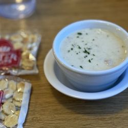 Wally's Chowder House & Broiler - Clam chowder!