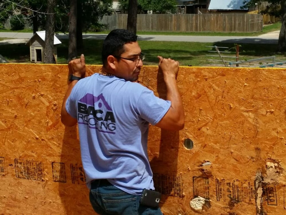 Slide of Baca Roofing