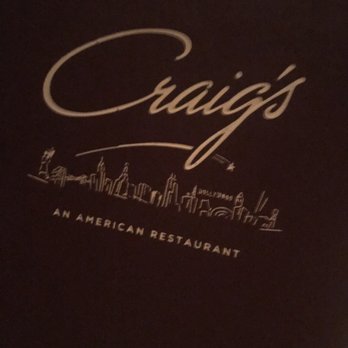 Craig's - Menu - American Near Me - West Hollywood, California