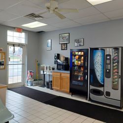 Junior Coin Laundry - Snacks and sodas for while you wait.