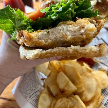 Alto Cafe - Chicken fried chicken sandwich - American Near Me - Alto, New Mexico