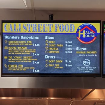 Halal House - Menu - Mediterranean Near Me - Northridge, California