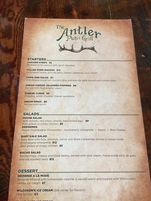 Menu photo 5 Antler Pub & Grill Gardiner, MT Menu photo 5 Antler Pub & Grill Gardiner, MT