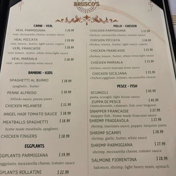 Ciao Bella - Menu 2026 - Italian Near Me - Deerfield Beach, Florida