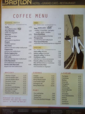 Menu photo 2 Babylon Heerhugowaard, NH