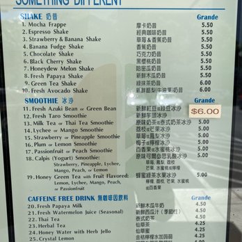 Coffee or Tea? - Menu (03/2023) - Coffee & Tea Near Me - Honolulu, Hawaii