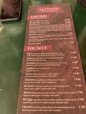 Menu photo 5 La Vineria Montepulciano, SI