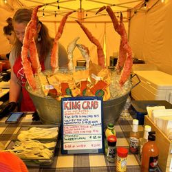 The Slammin’ Salmon - Fisherman's Alley - Menu