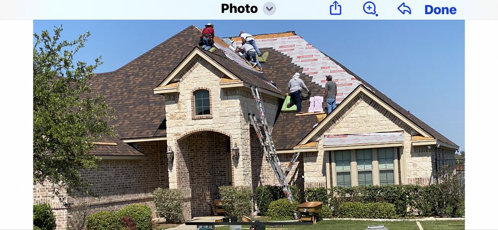 Slide of Mike and Mike Roofing