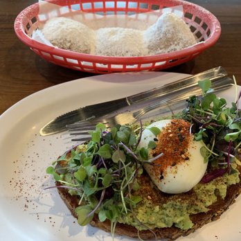 Smartbean Coffee House - Avocado toast and beignets stuffed with Nutella - Breakfast & Brunch Near Me - Hialeah, Florida Smartbean Coffee House - Avocado toast and beignets stuffed with Nutella - Breakfast & Brunch Near Me - Hialeah, Florida