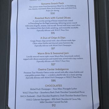 BACA Wines - Small Plates - Wine Tasting Room Near Me - Healdsburg, California