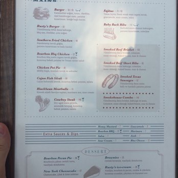 Rusty Fork - Menu - Southern Near Me - Istanbul, 34