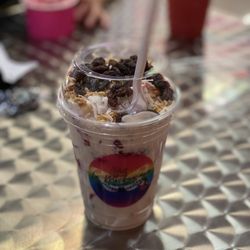 La Michoacana - One of their many fruit cups, tasty as well.