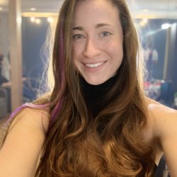 Loved the circular light for some selfie action after the style.