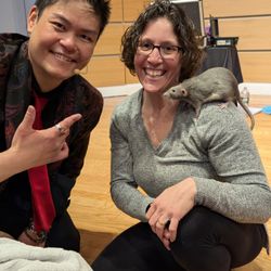 Darren Yong Entertainment - Me, Darren, and his adorable rat, Dumpling (who magically appeared out of thin air during one of his incredible sleight-of-hand tricks!)