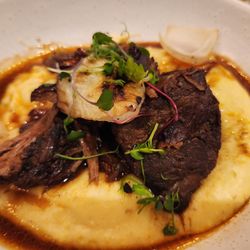 Restaurant Aleksandar - Braised short ribs over polenta