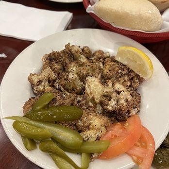 Afrah Restaurant - Fried Cauliflower - Mediterranean Near Me - Richardson, Texas