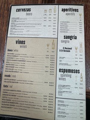 Menu photo 3 El Nacional Barcelona, B Menu photo 3 El Nacional Barcelona, B
