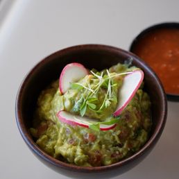 Guacamole and salsa