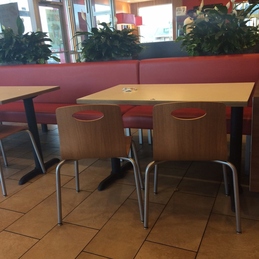KFC - Mess on table and the floor. - Fast Food Near Me - Queensbury, New York KFC - Mess on table and the floor. - Fast Food Near Me - Queensbury, New York