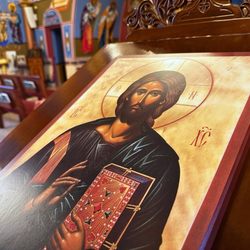 Annunciation Byzantine Catholic Church - Awesome icons all over the place!