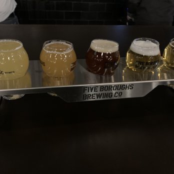 Five Boroughs Brewing Co - Flighting. - Breweries Near Me - Brooklyn, New York Five Boroughs Brewing Co - Flighting. - Breweries Near Me - Brooklyn, New York