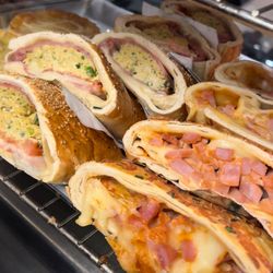 Busy Bee Roasters & Coffee Shop - A variety of hot pockets (all made from scratch)