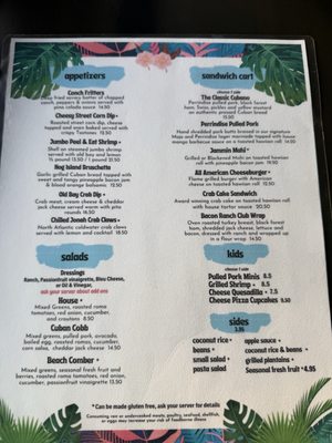 Menu photo 6 Hole In The Wall Hayes, VA